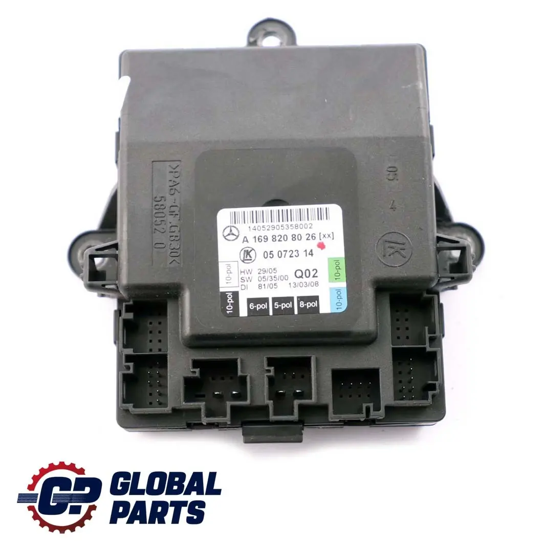 Door Control Module Right Front O/S to Mercedes W169 with Part number A1698208026 Mercedes W169 Door Control Module Right Front O/S - SKU A1698208026 - Part number A1698208026