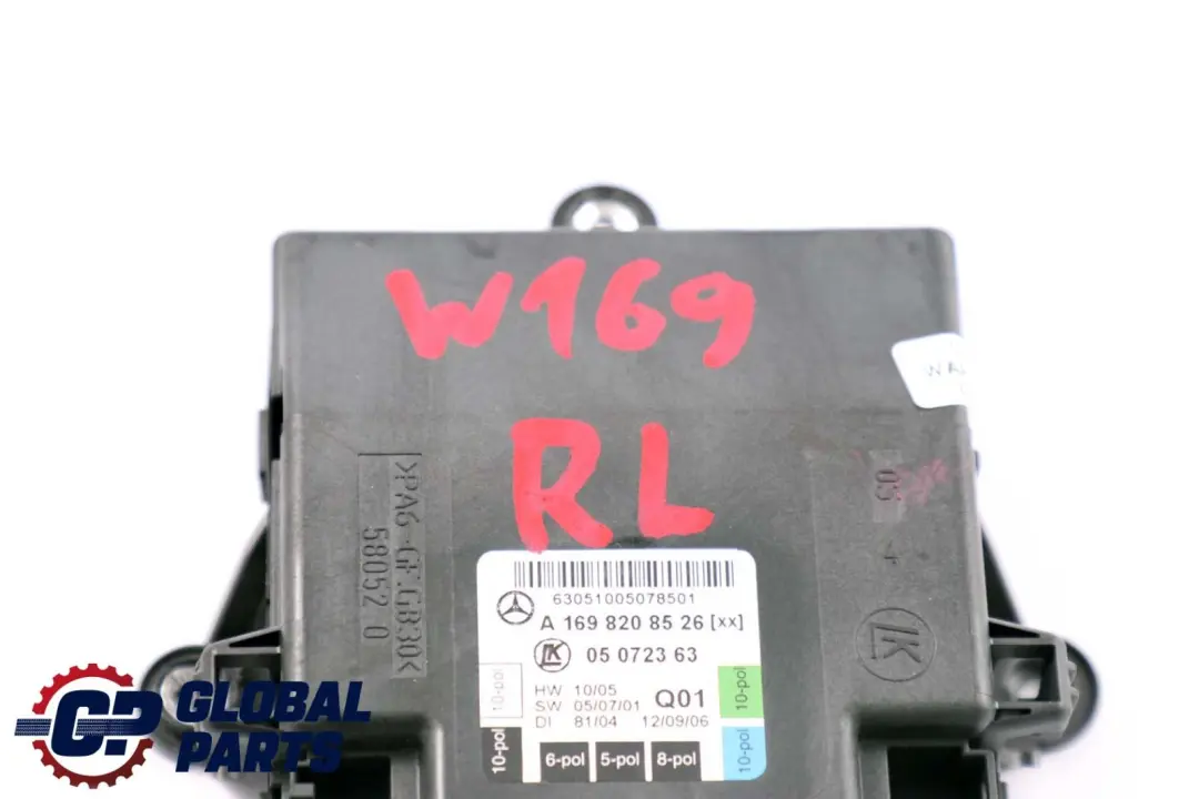 Mercedes-Benz A B Classe W169 W245 Porte Appareil de Commande Arriere Gauche pour à propos du numéro de pièce A1698208526 Mercedes-Benz A B Classe W169 W245 Porte Appareil de Commande Arriere Gauche - SKU A1698208526 - Numéro de pièce A1698208526