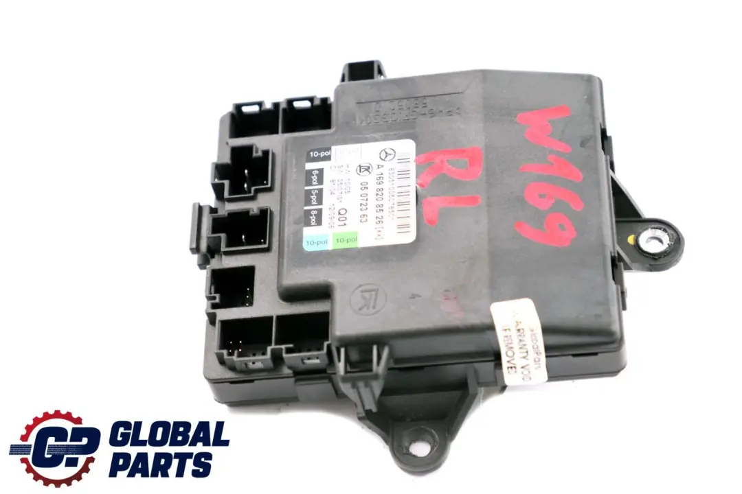 Mercedes-Benz A B Class W169 W245 Door Control Module Left Rear N/S to with Part number A1698208526 Mercedes-Benz A B Class W169 W245 Door Control Module Left Rear N/S - SKU A1698208526 - Part number A1698208526