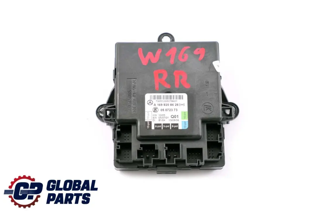  Mercedes-Benz A B W169 W245 Door Control Module Right Rear O/S - SKU A1698208626 - Part number A1698208626