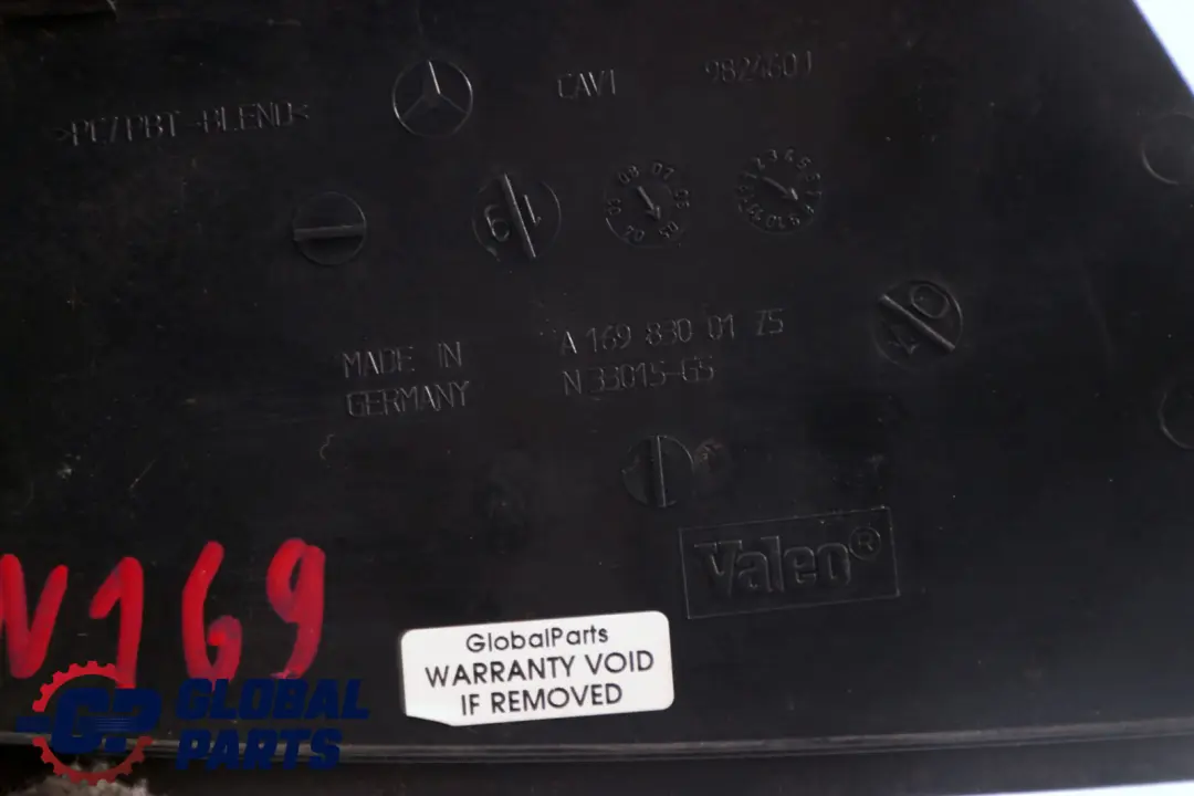 Mercedes W169 Podszybie Przednie Lewe Przód Lewy - SKU A1698300175 - Numer Części A1698300175