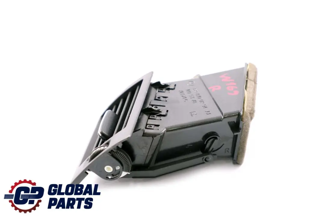 Vent Dashboard Right O/S to Mercedes W169 W245 Air with Part number A1698300254 Mercedes W169 W245 Air Vent Dashboard Right O/S - SKU A1698300254 - Part number A1698300254