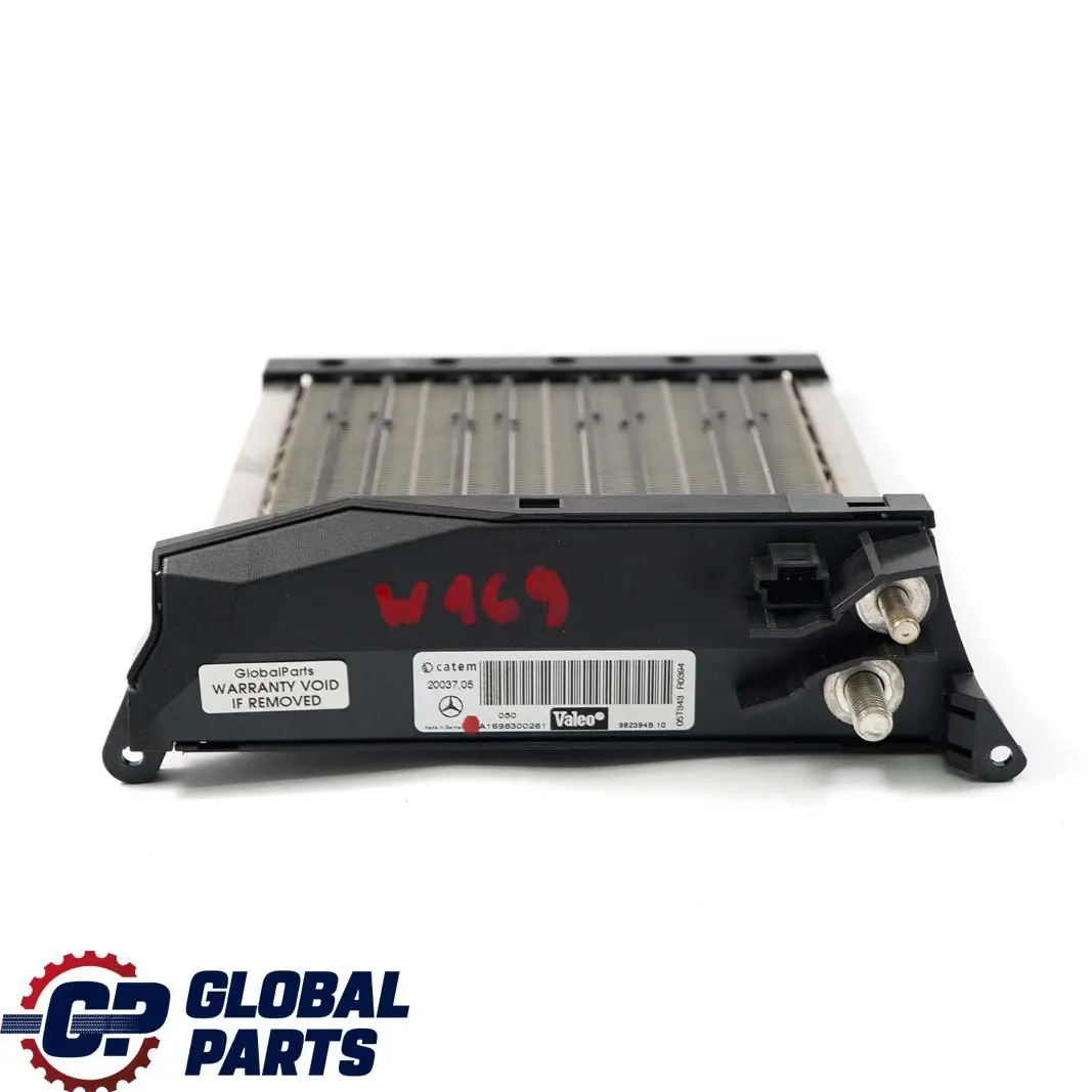 Mercedes W169 W245 Calentador Booster Matrix Eléctrico Auxiliar - SKU A1698300261 - Número de pieza A1698300261