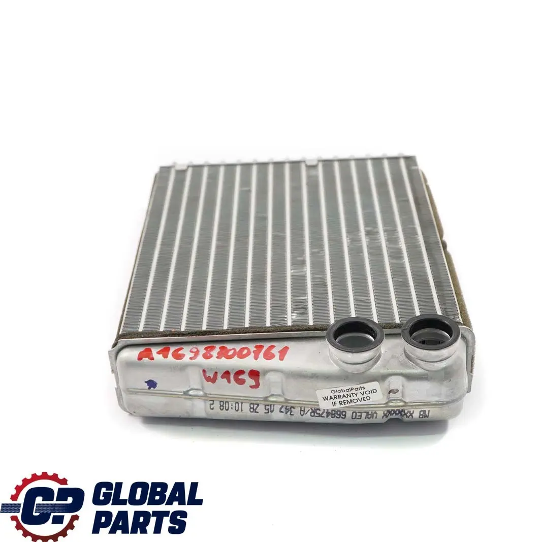  Mercedes-Benz Clase A B W169 W245 Calentador Radiador Matrix Diesel - SKU A1698300761 - Número de pieza A1698300761