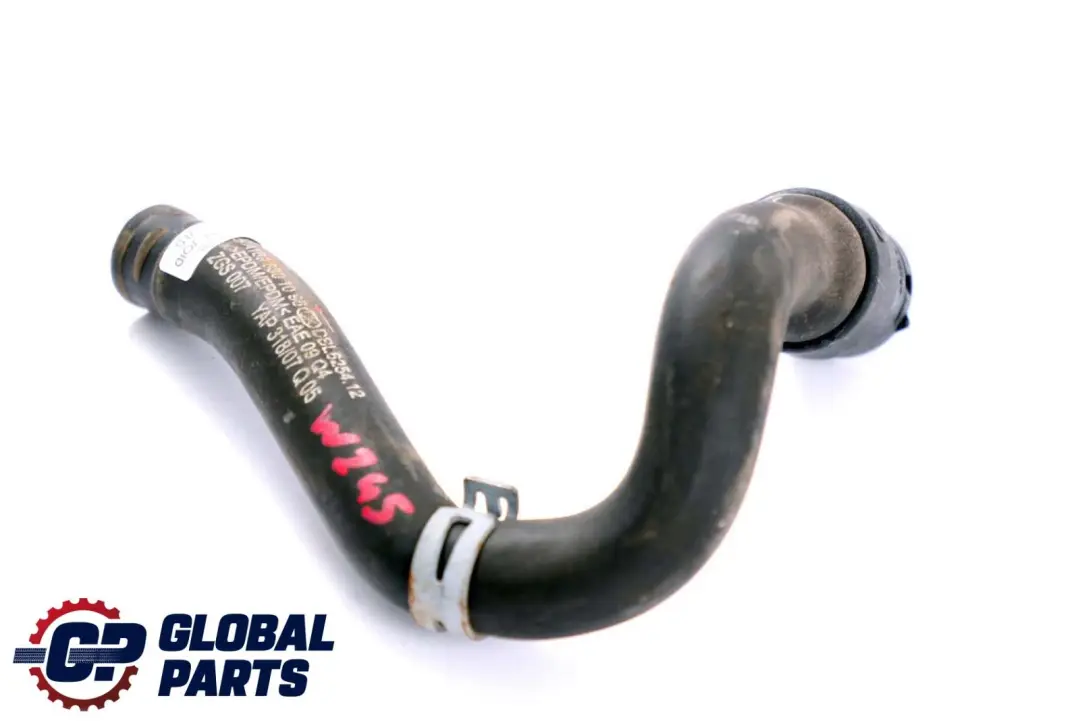 Mercedes-Benz A B Class W169 W245 Water Coolant Hose Pipe to with Part number A1698301096 Mercedes-Benz A B Class W169 W245 Water Coolant Hose Pipe - SKU A1698301096 - Part number A1698301096
