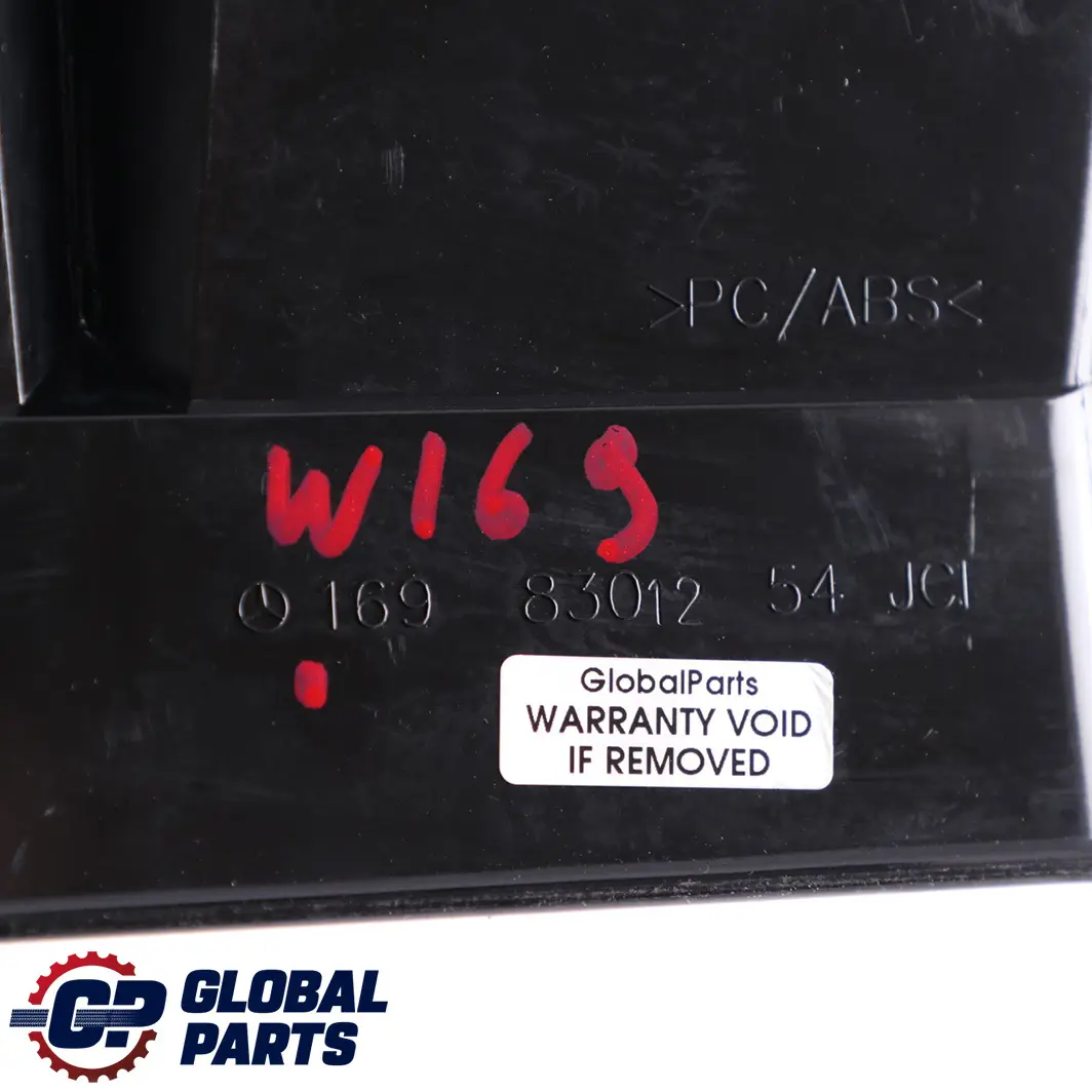 Mercedes W245 Armaturen Brett Mitte Luft Vent Düse Grill - SKU A1698301254 - Teilenummer A1698301254