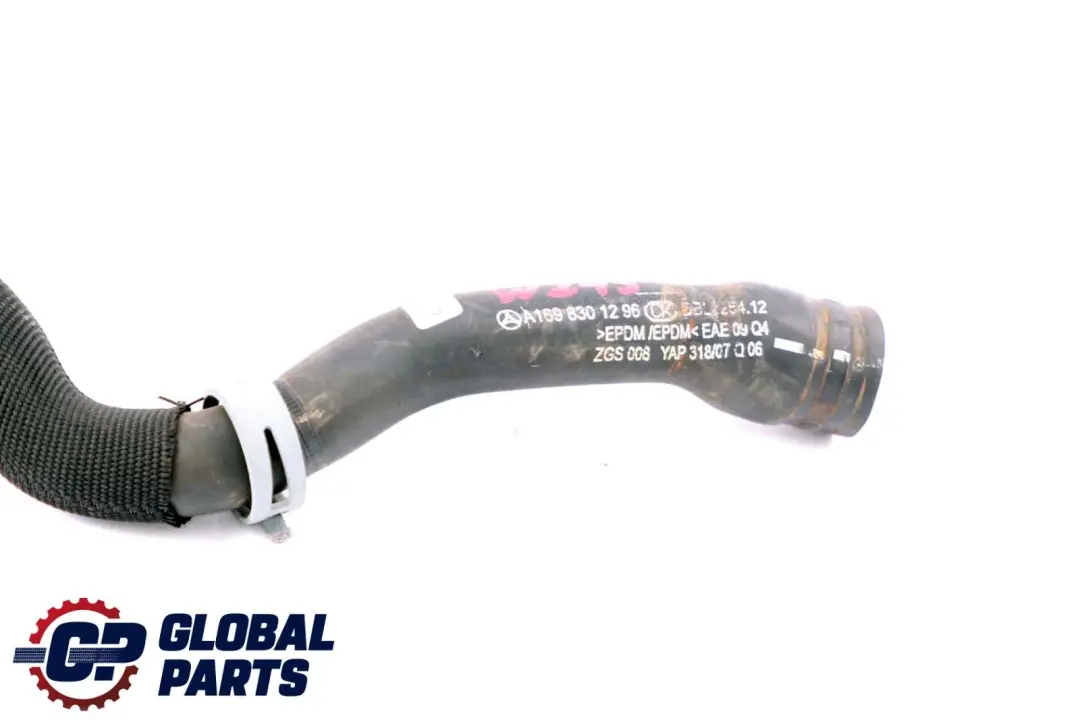 MERCEDES W169 W245 Przewód Wąż Rura Wody Diesel - SKU A1698301296 - Numer Części A1698301296