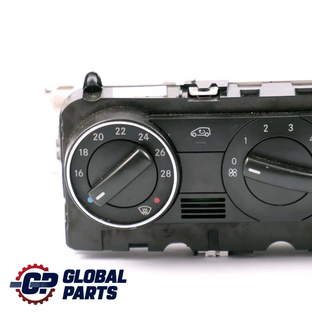 Calefacción Climatizador Panel de Interruptores para Mercedes A W169 con número de pieza A1698301985 Mercedes A W169 Calefacción Climatizador Panel de Interruptores - SKU A1698301985 - Número de pieza A1698301985
