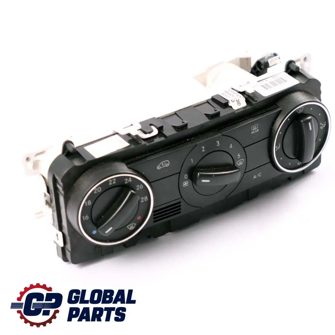 Heater Climate Control Unit Switch Panel to Mercedes W169 W245 with Part number A1698301985 Mercedes W169 W245 Heater Climate Control Unit Switch Panel - SKU A1698301985 - Part number A1698301985