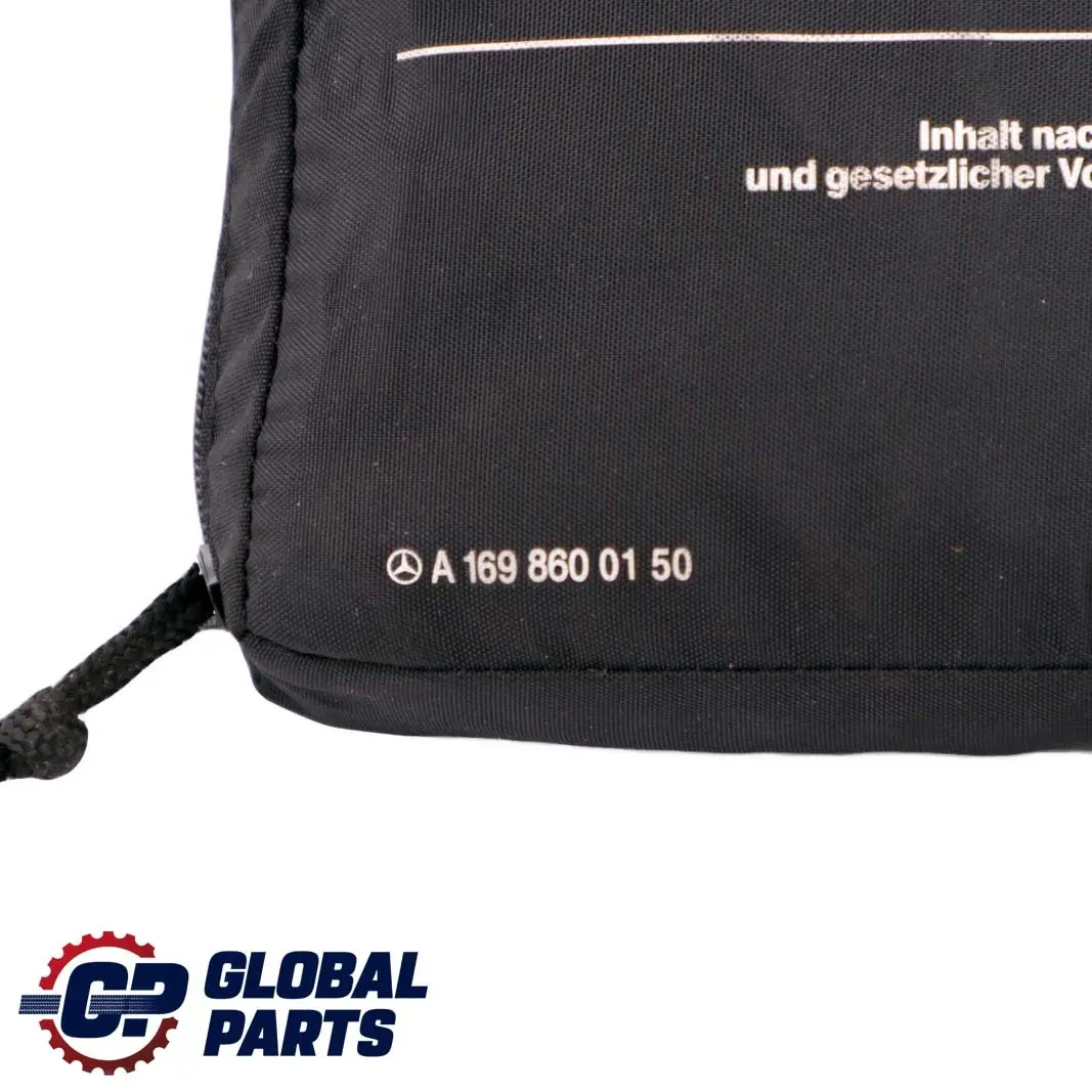Mercedes-Benz A C E W169 W203 W212 First Aid Emergency Medical Kit Pouch Box to with Part number A1698600150 Mercedes-Benz A C E W169 W203 W212 First Aid Emergency Medical Kit Pouch Box - SKU A1698600150-1 - Part number A1698600150