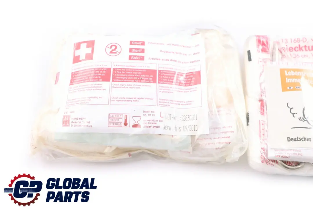 Botiquín de Primeros Auxilios Bolsa para Mercedes con número de pieza A1698600150 Mercedes Botiquín de Primeros Auxilios Bolsa - SKU A1698600150 - Número de pieza A1698600150