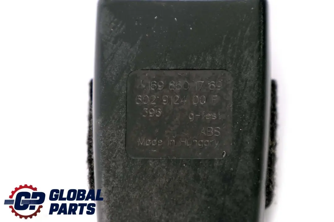 Delantero Izquierdo Hebilla de cinturon seguridad para Mercedes W169 W245 con número de pieza A1698601769 Mercedes W169 W245 Delantero Izquierdo Hebilla de cinturon seguridad - SKU A1698601769 - Número de pieza A1698601769