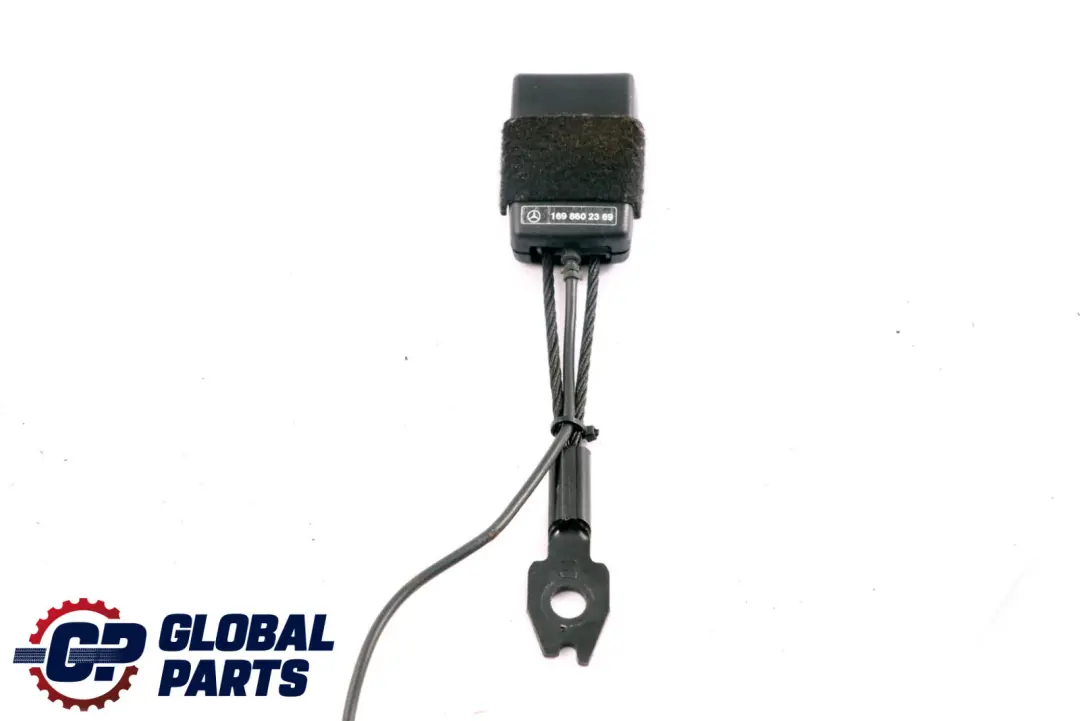 Mercedes W169 Hebilla cinturón seguridad asiento delantero izquierdo derecho - SKU A1698602369 - Número de pieza A1698602369