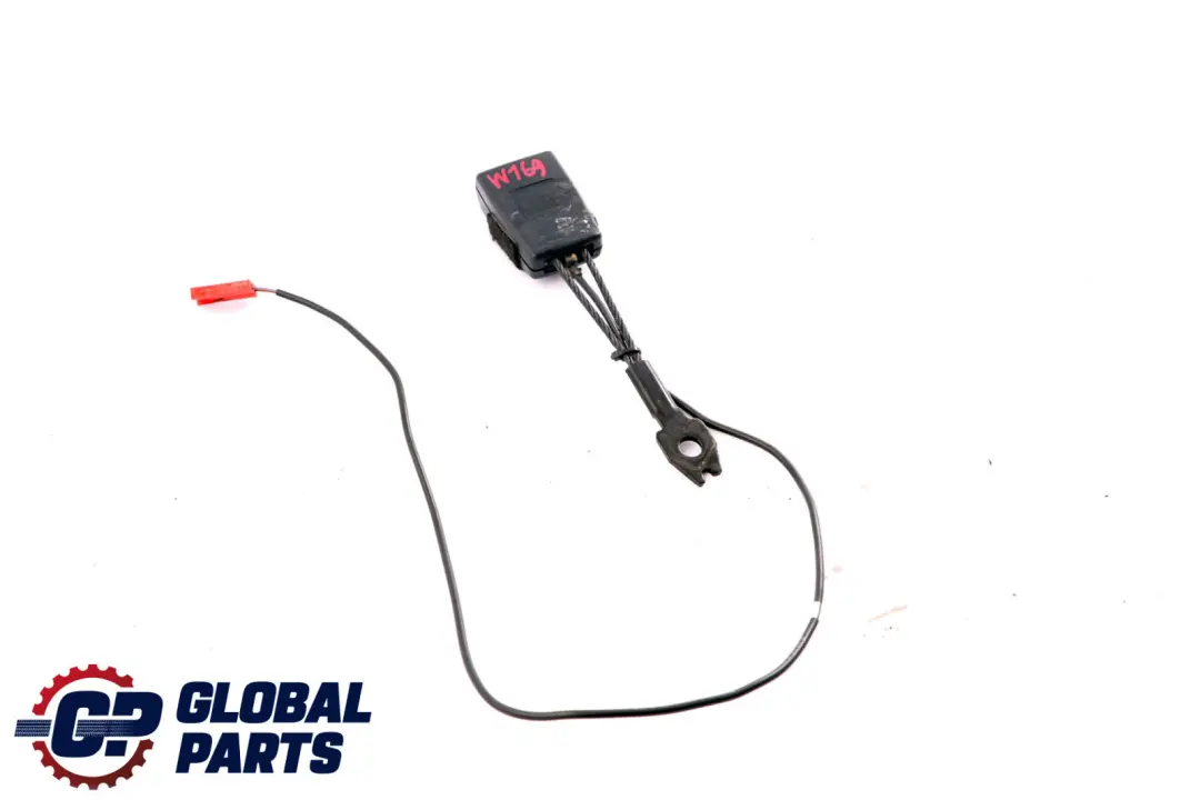 Hebilla cinturón seguridad asiento delantero izquierdo derecho para Mercedes W169 con número de pieza A1698602369 Mercedes W169 Hebilla cinturón seguridad asiento delantero izquierdo derecho - SKU A1698602369 - Número de pieza A1698602369