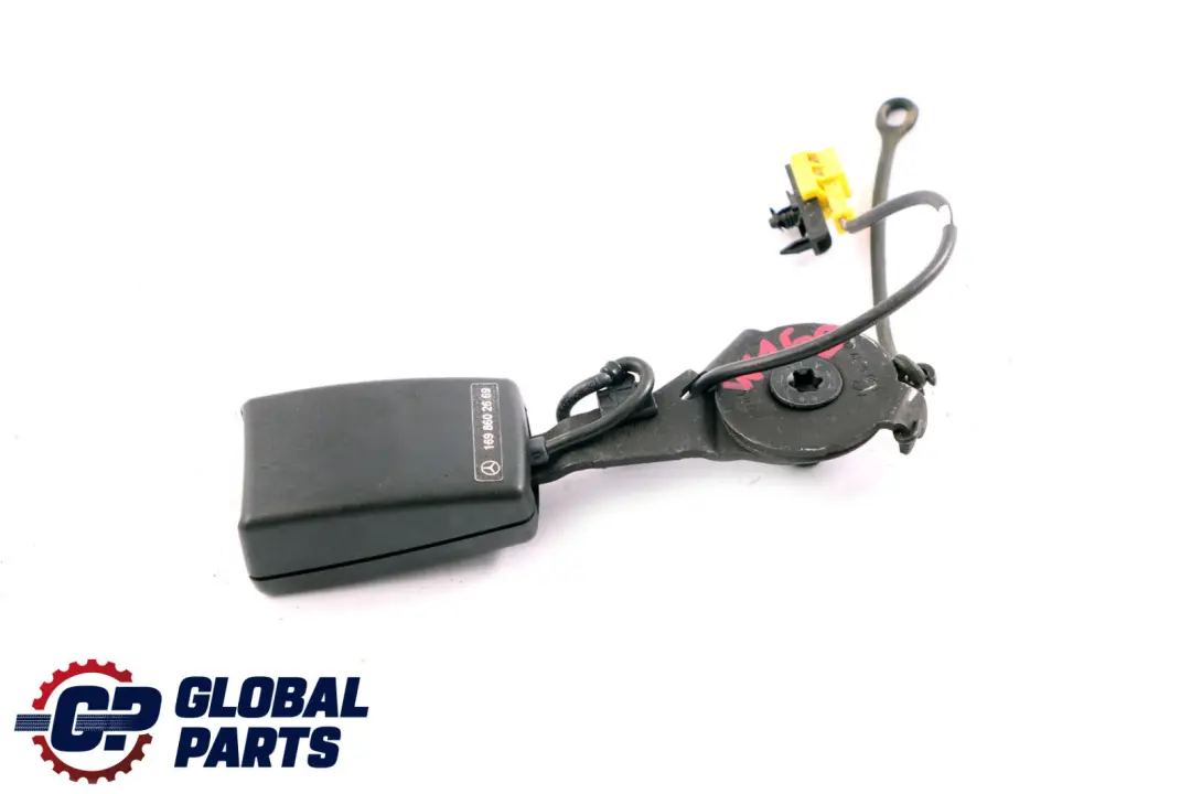 Fibbia chiusura cintura sicurezza posteriore centrale per Mercedes W169 W245 con numero di parte A1698602669 Mercedes W169 W245 Fibbia chiusura cintura sicurezza posteriore centrale - SKU A1698602669 - Numero di parte A1698602669