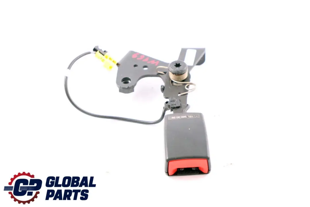  Cierre Cinturón Mercedes W169 W245 Hebilla Asiento Trasero Derecho - SKU A1698603069 - Número de pieza A1698603069
