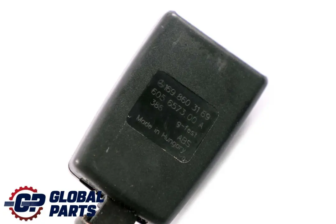 Mercedes A B Class W169 W245 Rear Left Side N/S Seat Belt Buckle - SKU A1698603169 - Part number A1698603169