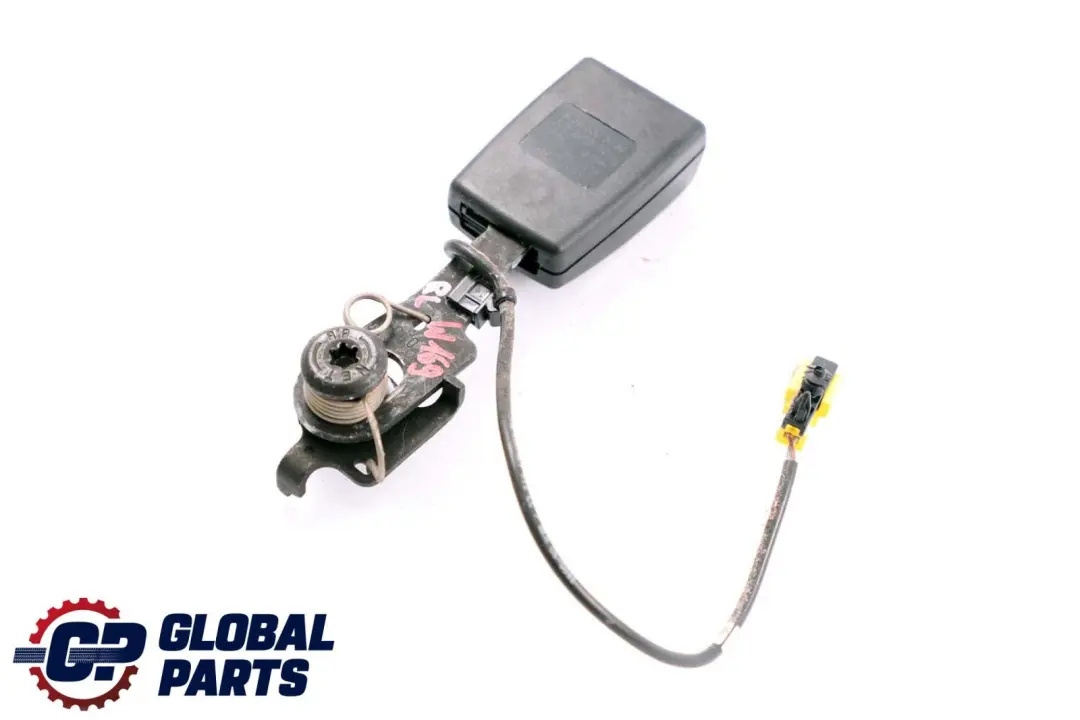 Class W169 W245 Rear Left Side N/S Seat Belt Buckle to Mercedes A B with Part number A1698603169 Mercedes A B Class W169 W245 Rear Left Side N/S Seat Belt Buckle - SKU A1698603169 - Part number A1698603169