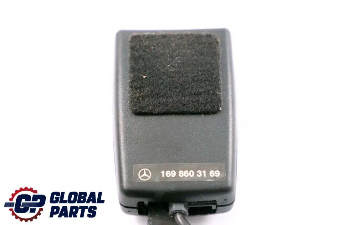 Mercedes A B Class W169 W245 Rear Left Side N/S Seat Belt Buckle - SKU A1698603169 - Part number A1698603169