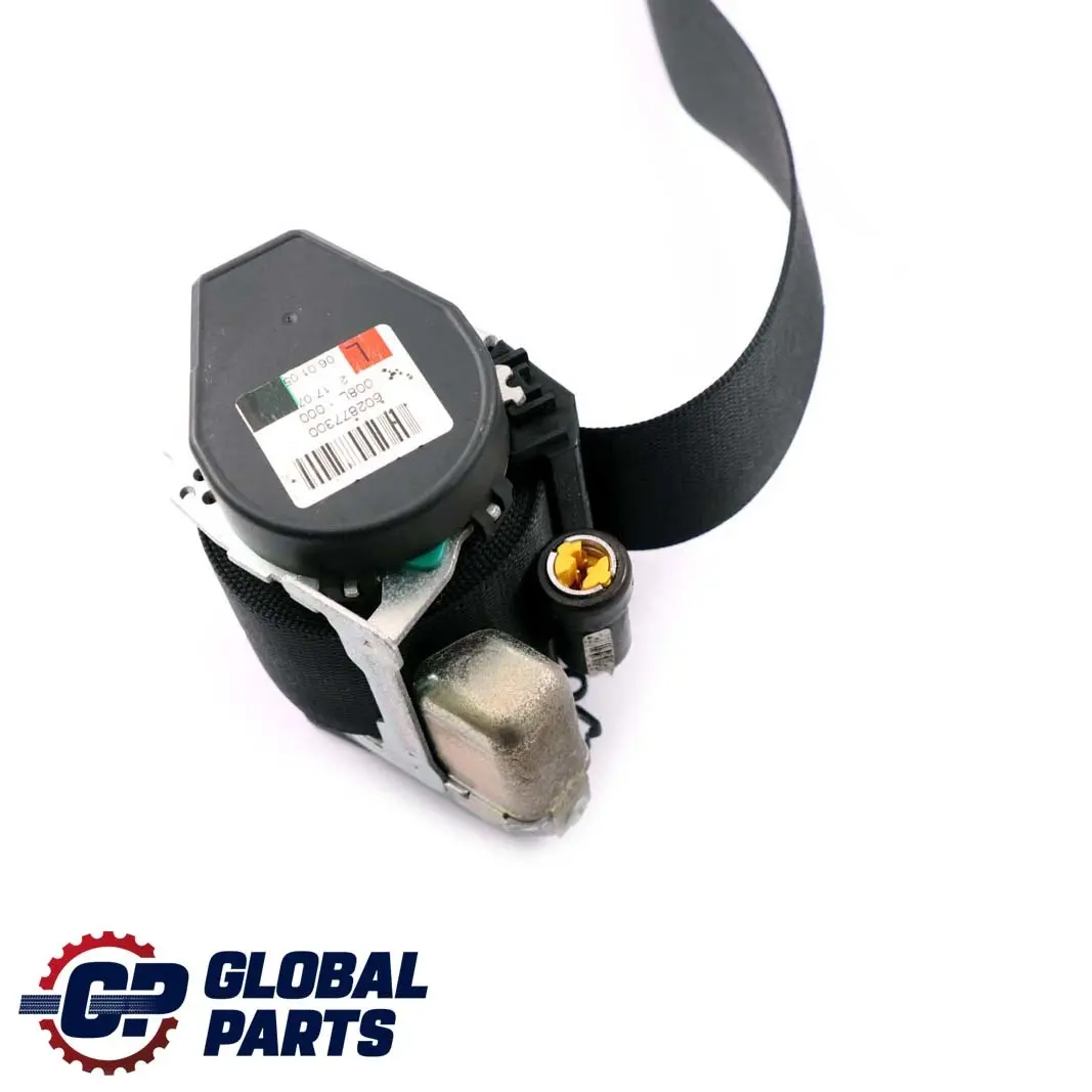  Mercedes-Benz A-Klasse W169 Sicherheitsgurt Links Hinten Schwarz - SKU A1698603385 - Teilenummer A1698603385