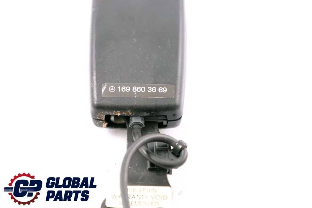 Zapinka Pasa Tył Tylna do Mercedes W169 W245 o numerze A1698602669 Mercedes W169 W245 Zapinka Pasa Tył Tylna - SKU A1698603669 - Numer Części A1698602669