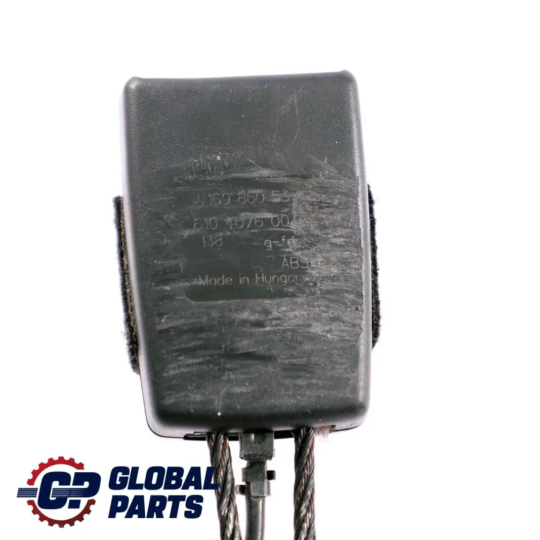 Hebilla Cinturón Seguridad Asiento Delantero Derecho para Mercedes W169 con número de pieza A1698605369 Mercedes W169 Hebilla Cinturón Seguridad Asiento Delantero Derecho - SKU A1698605369 - Número de pieza A1698605369