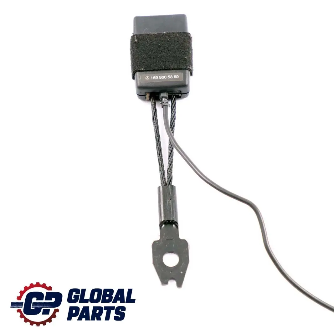 Vorne Links Rechts Sitz Sicherheitsgurtschnalle für Mercedes W169 mit Teilenummer A1698605369 Mercedes W169 Vorne Links Rechts Sitz Sicherheitsgurtschnalle - SKU A1698605369 - Teilenummer A1698605369