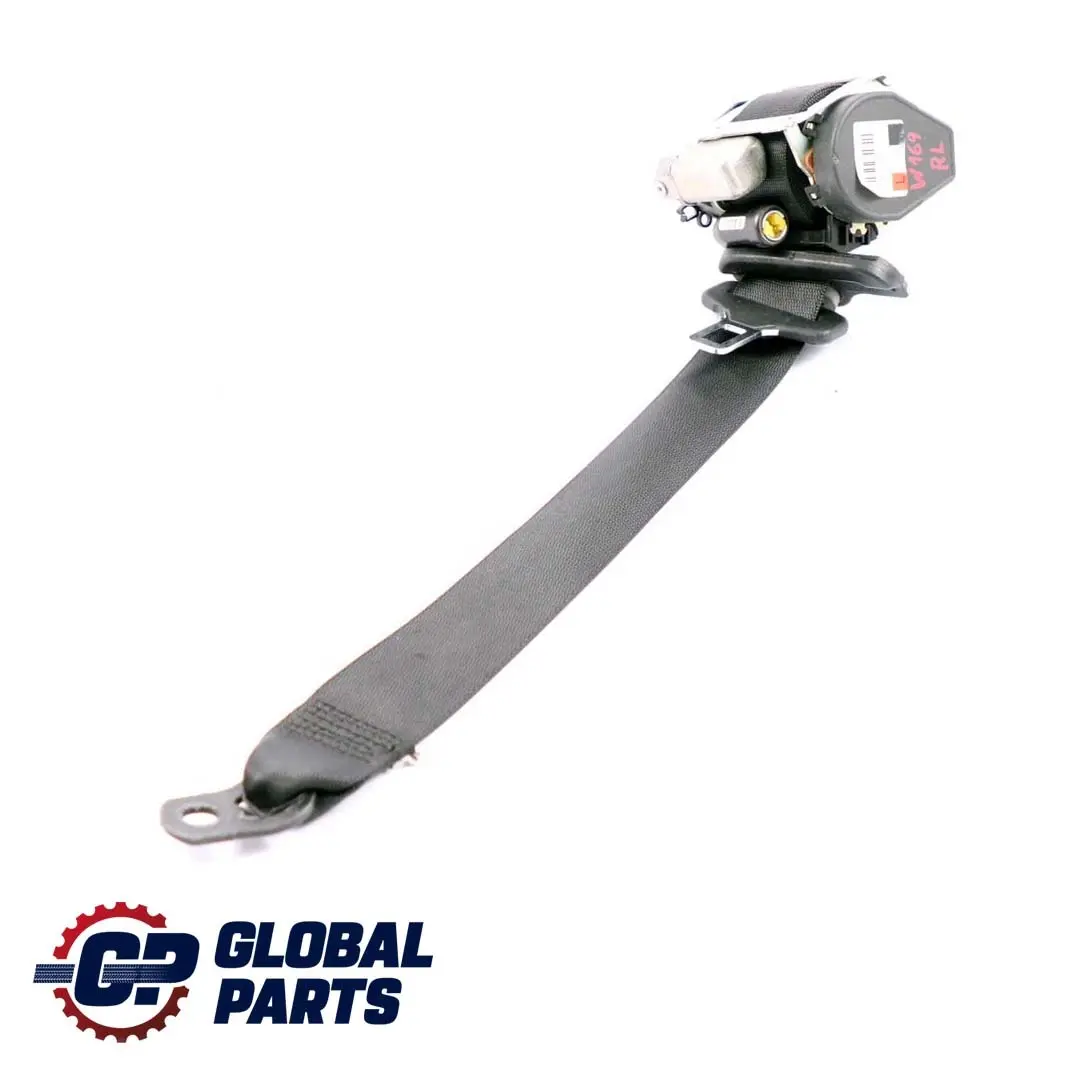 Cintura Sicurezza Posteriore Sinistra Nero per Mercedes W169 con numero di parte A1698606185 Mercedes W169 Cintura Sicurezza Posteriore Sinistra Nero - SKU A1698606185 - Numero di parte A1698606185
