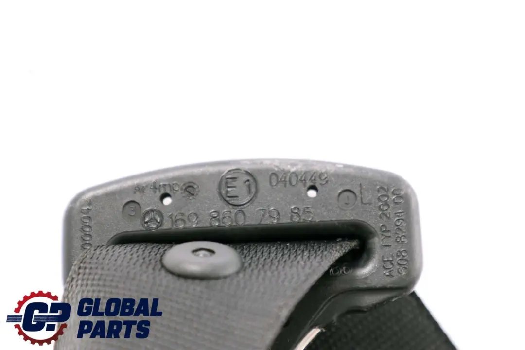 Mercedes W245 Pas Bezpieczeństwa Lewy Tył Tylny Czarny - SKU A1698607985 - Numer Części A1698607985