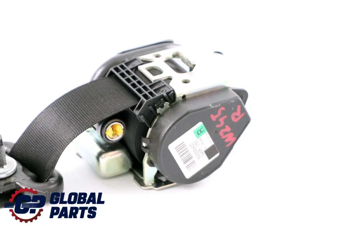 Mercedes W245 Hinten Rechts Sicherheitsgurt Schwarz - SKU A1698608085 - Teilenummer A1698608085