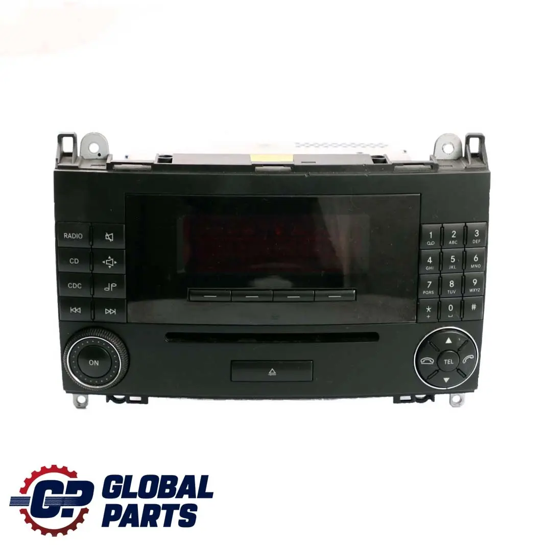 Mercedes-Benz Clase A W169 CD Player Radio Stereo Head Unit para con número de pieza A1698700289 Mercedes-Benz Clase A W169 CD Player Radio Stereo Head Unit - SKU A1698700289 - Número de pieza A1698700289