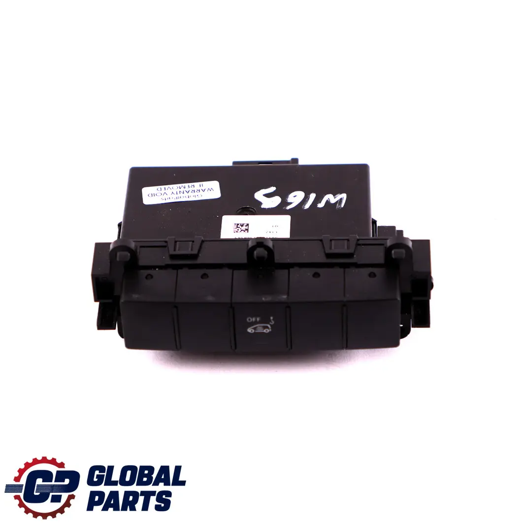 Mercedes W169 W245 Protección Remolque Botón Interruptor Unidad Control Módulo