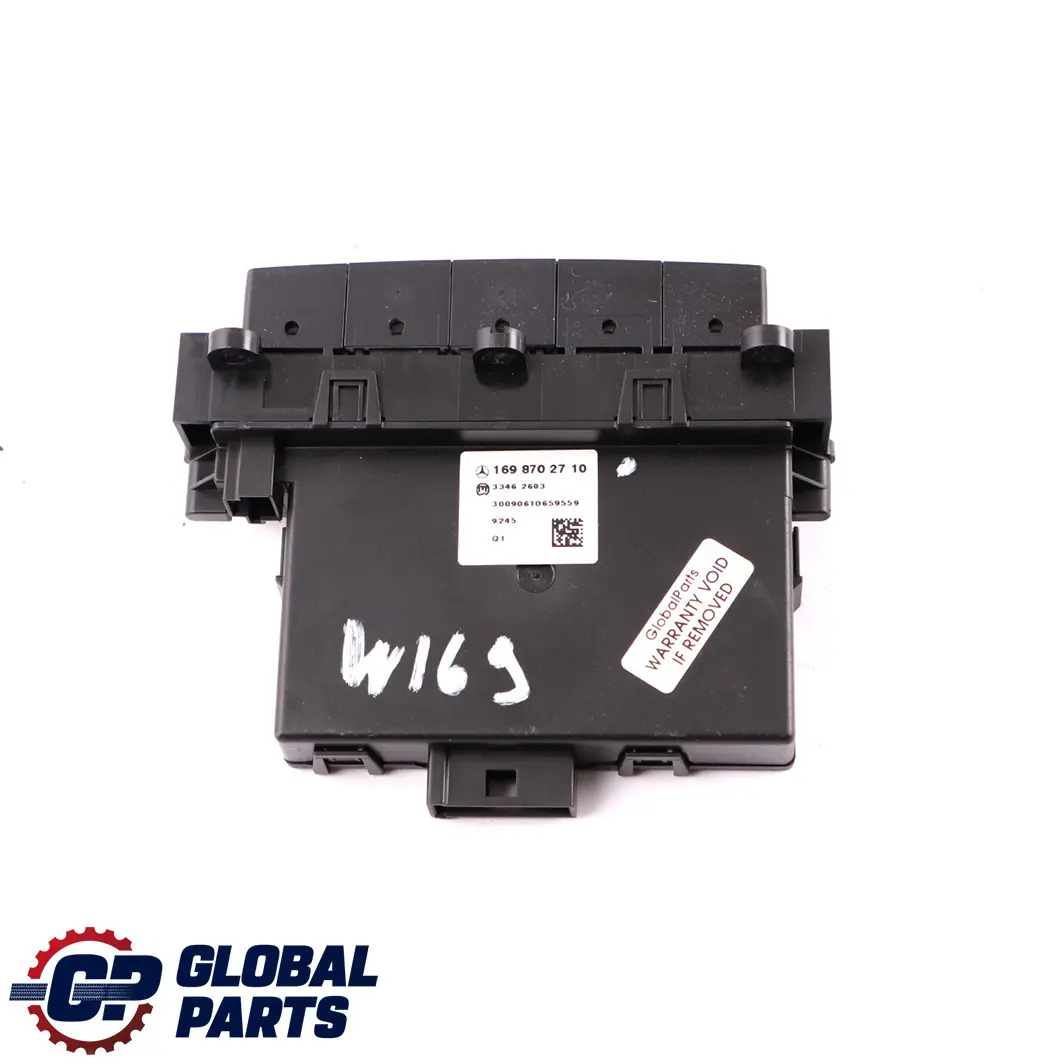 Mercedes-Benz W169 W245 Protección de Remolque ECO Botón Unidad Módulo para con número de pieza A1698702710 Mercedes-Benz W169 W245 Protección de Remolque ECO Botón Unidad Módulo - SKU A1698702710 - Número de pieza A1698702710