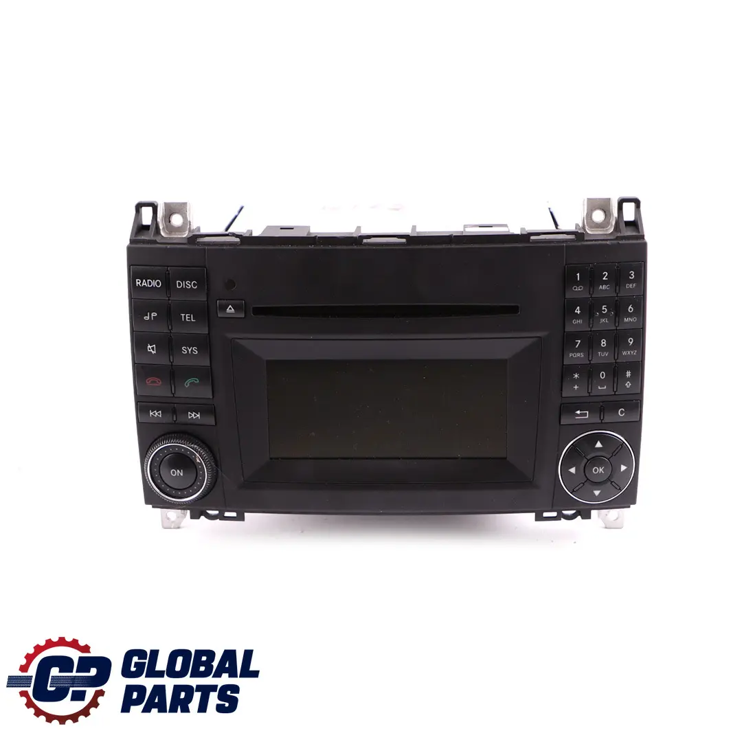 Mercedes W169 W245 Lettore CD Radio Stereo Unità principale - SKU A1698705894 - Numero di parte A1698705894
