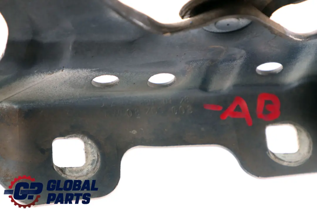 Hinge Left N/S Bonnet Front Atoll Blue 375U to Mercedes A-Class W169 with Part number A1698800128 Mercedes A-Class W169 Hinge Left N/S Bonnet Front Atoll Blue 375U - SKU A1698800128-AB - Part number A1698800128