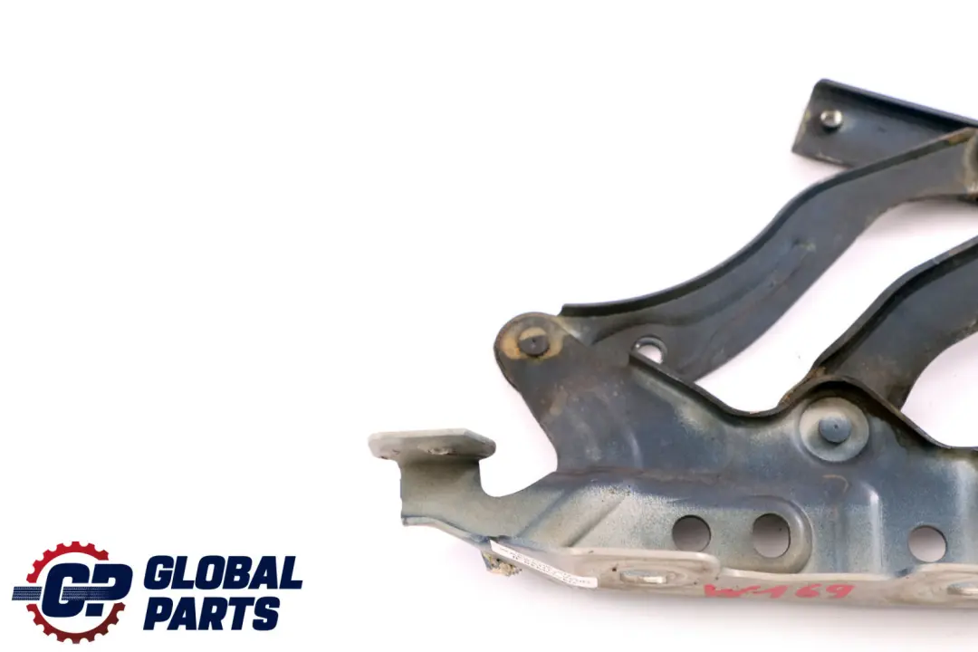 Mercedes A-Class W169 Hinge Left N/S Bonnet Front Atoll Blue 375U - SKU A1698800128-AB - Part number A1698800128