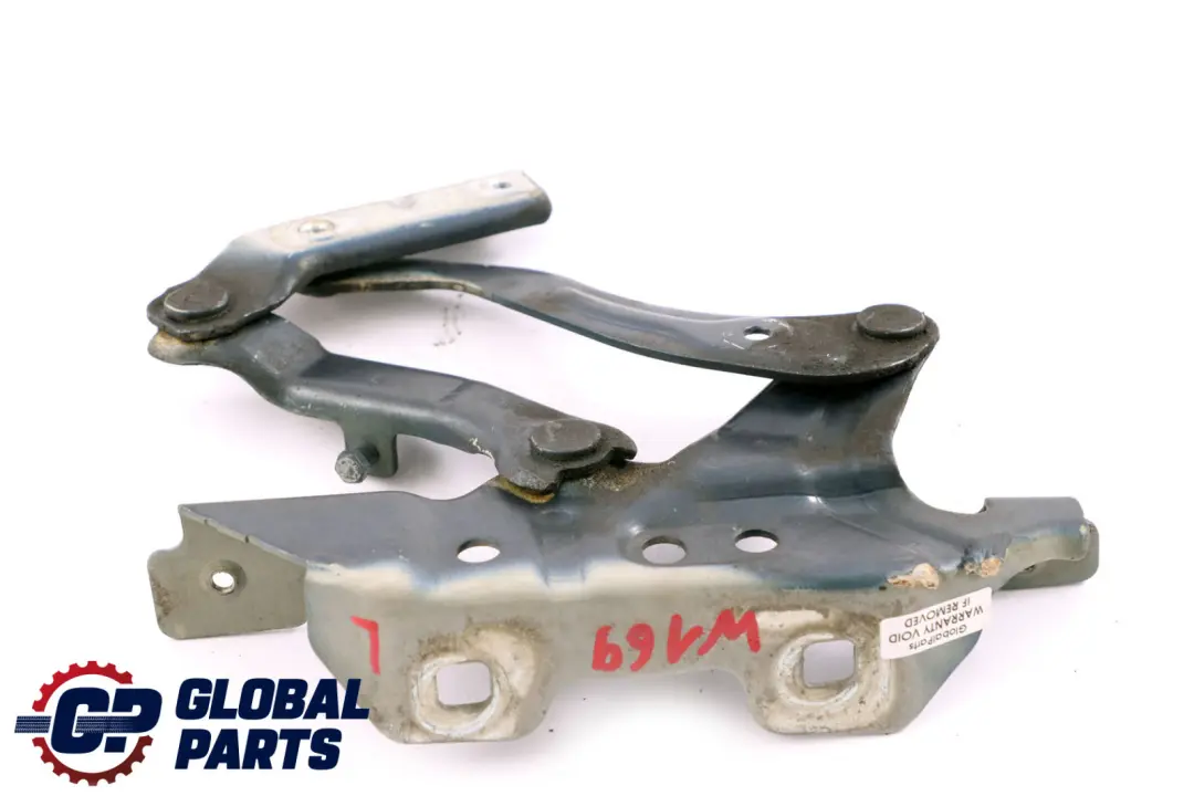Mercedes A-Class W169 Hinge Left N/S Bonnet Front Atoll Blue 375U - SKU A1698800128-AB - Part number A1698800128