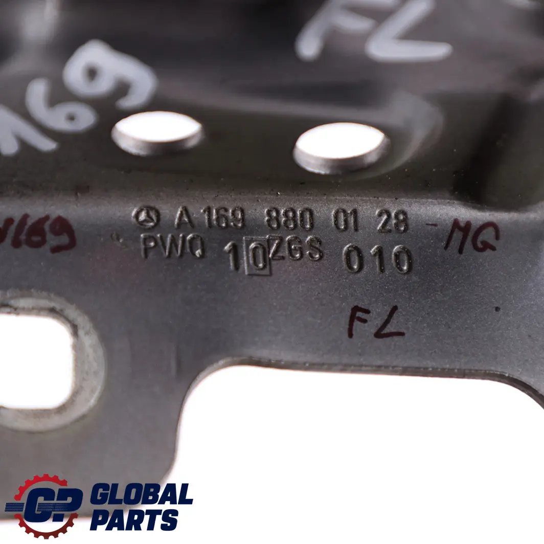 Cerniera sinistra Cofano anteriore Grigio Montagna 787 per Mercedes W169 con numero di parte A1698800128 Mercedes W169 Cerniera sinistra Cofano anteriore Grigio Montagna 787 - SKU A1698800128-MG - Numero di parte A1698800128