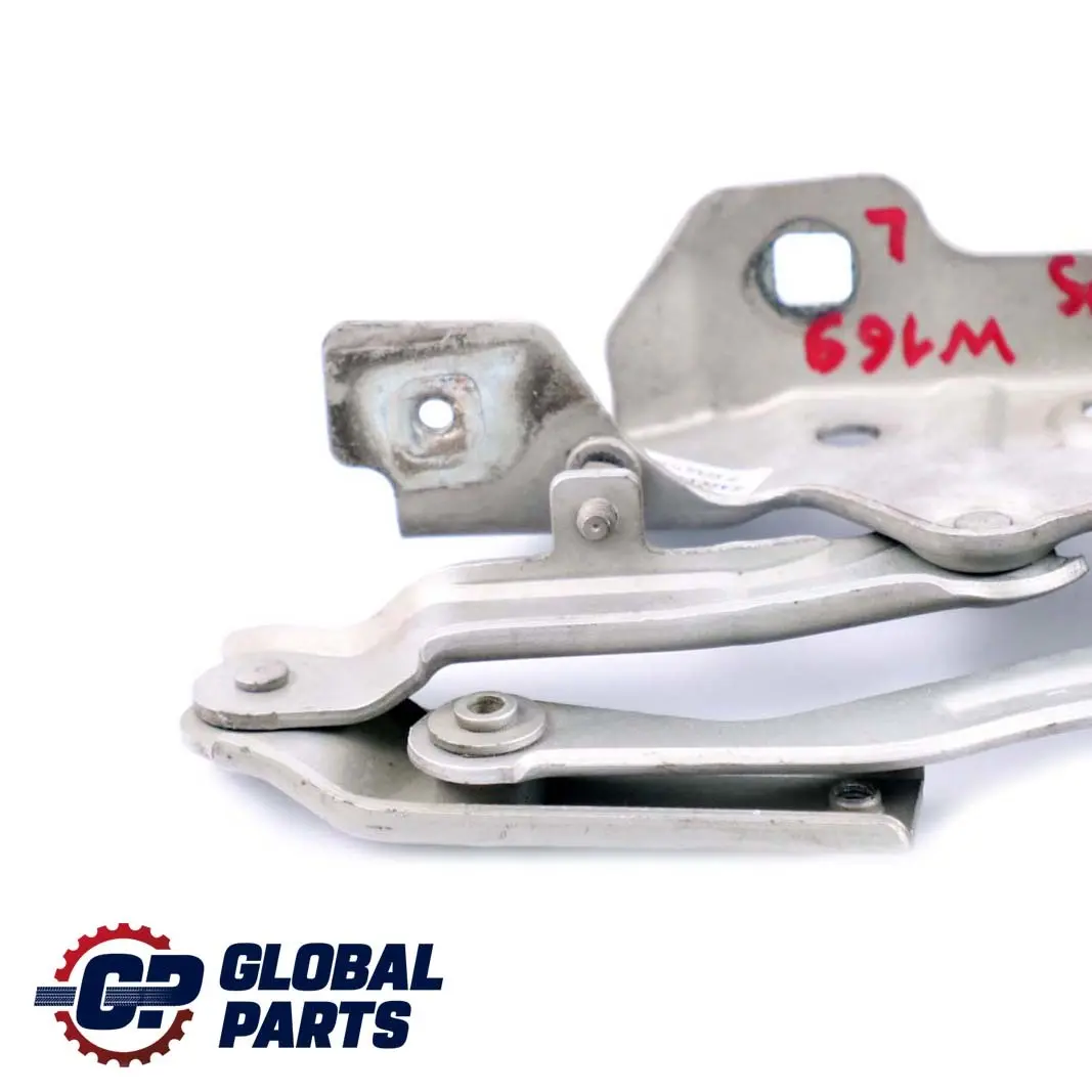 Mercedes A-Class W169 Hinge Left N/S Bonnet Front Polar Silver 761 - SKU A1698800128-PS - Part number A1698800128