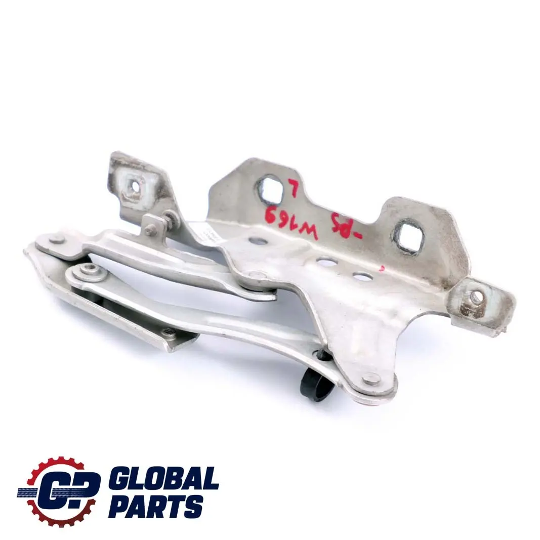 Mercedes A-Klasse W169 Haubenscharnier Motorhaube Links Polar Silver Silber - SKU A1698800128-PS - Teilenummer A1698800128