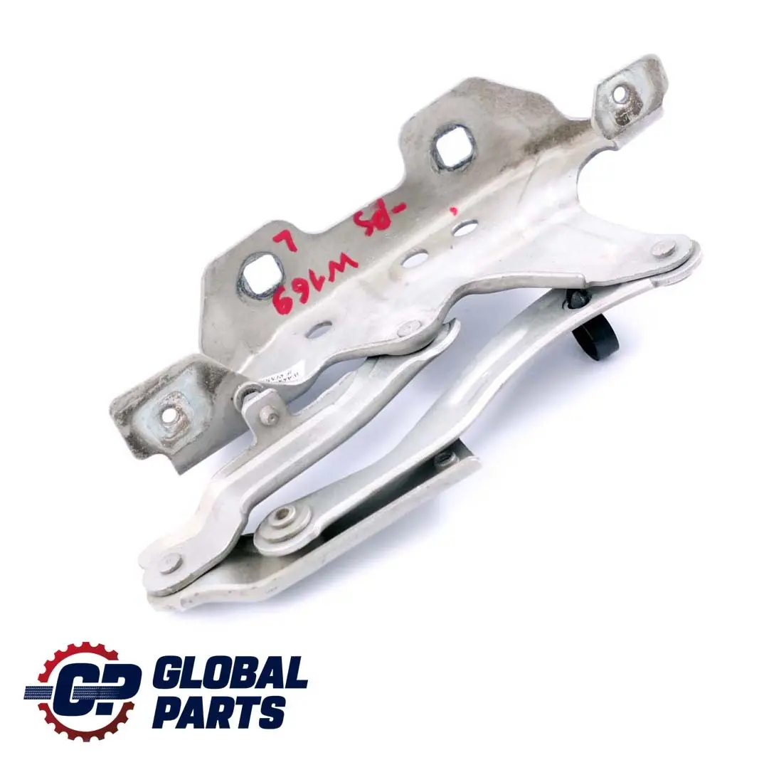 Mercedes A-Class W169 Hinge Left N/S Bonnet Front Polar Silver 761 - SKU A1698800128-PS - Part number A1698800128