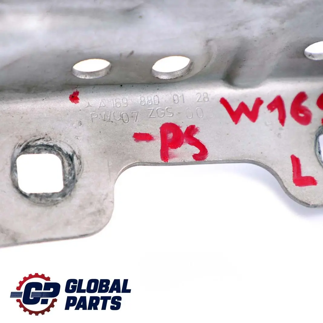 Mercedes W169 Zawias Maski Lewy Polar Silver 761 - SKU A1698800128-PS - Numer Części A1698800128