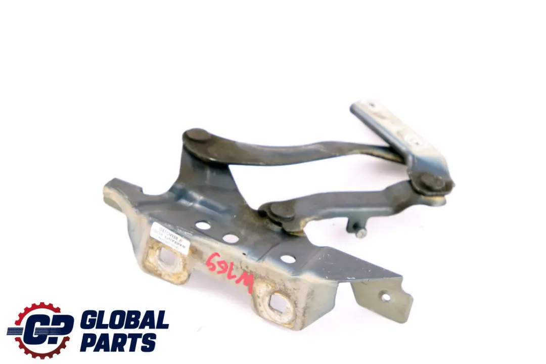 Hinge Right O/S Bonnet Front Atoll Blue 375U to Mercedes A-Class W169 with Part number A1698800228 Mercedes A-Class W169 Hinge Right O/S Bonnet Front Atoll Blue 375U - SKU A1698800228-AB - Part number A1698800228