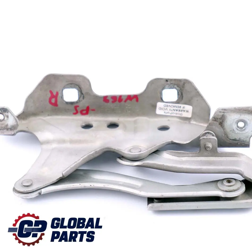 Mercedes Clase A W169 Bisagra Derecha Capo Delantero Plata Polar 761 - SKU A1698800228-PS - Número de pieza A1698800228