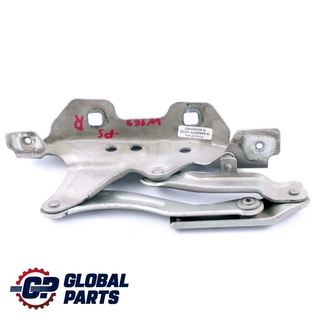 Clase A W169 Bisagra Derecha Capo Delantero Plata Polar 761 para Mercedes con número de pieza A1698800228 Mercedes Clase A W169 Bisagra Derecha Capo Delantero Plata Polar 761 - SKU A1698800228-PS - Número de pieza A1698800228