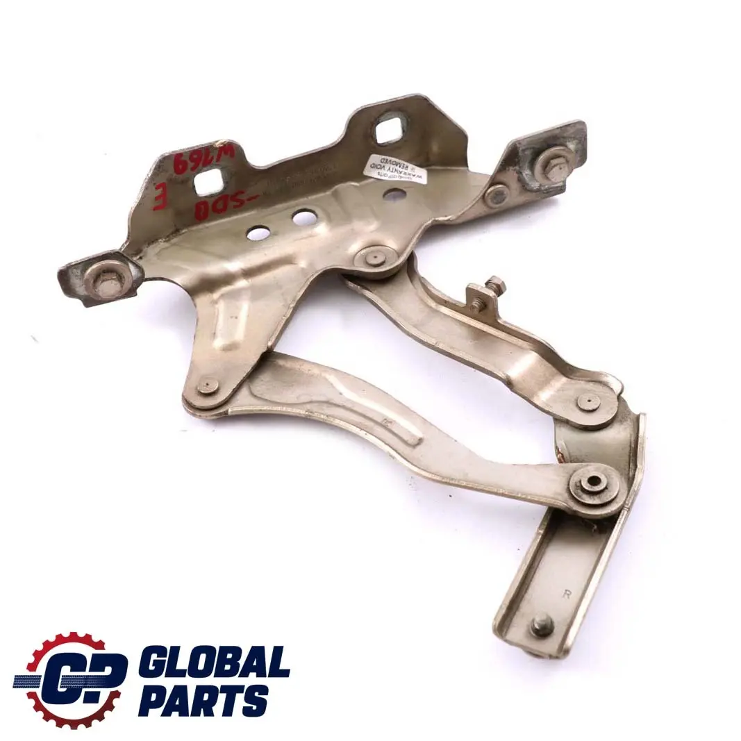 Mercedes-Benz A W169 Bisagra Derecha Capo Delantero Sand Dune Beige para con número de pieza A1698800228 Mercedes-Benz A W169 Bisagra Derecha Capo Delantero Sand Dune Beige - SKU A1698800228-SDB - Número de pieza A1698800228