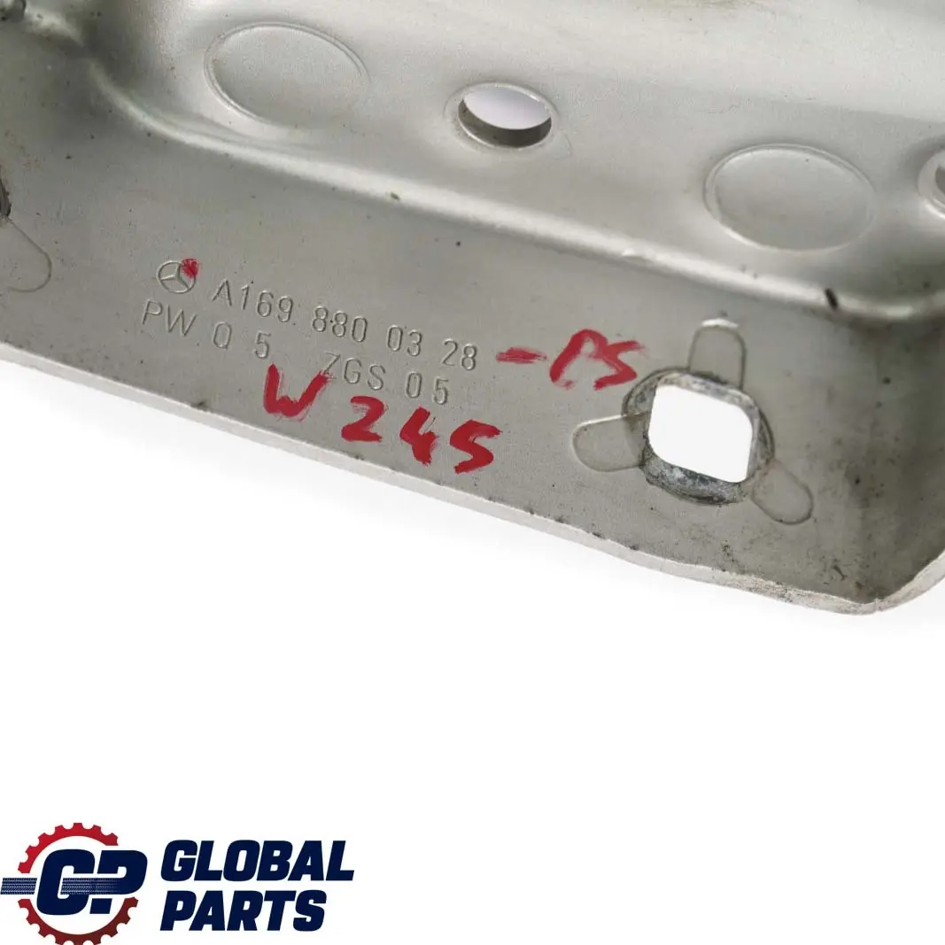 Mercedes W245 Hood Bonnet Left N/S Hinge Polar Silver - 761 - SKU A1698800328-PS - Part number A1698800328