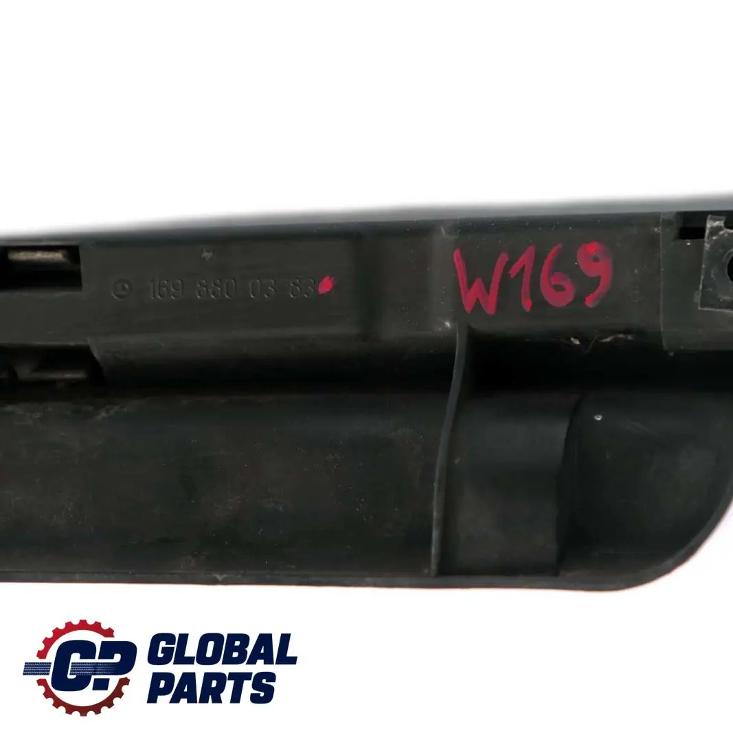 Chrom Zierleiste Leiste Chromleiste Vorne für Mercedes W169 mit Teilenummer A1698800383 Mercedes W169 Chrom Zierleiste Leiste Chromleiste Vorne - SKU A1698800383 - Teilenummer A1698800383