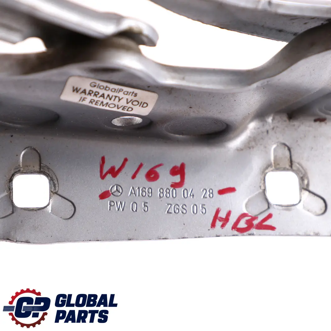 Mercedes W245 Cerniera Destra Cofano Anteriore Horizon Blu 391 - SKU A1698800428-HBL - Numero di parte A1698800428