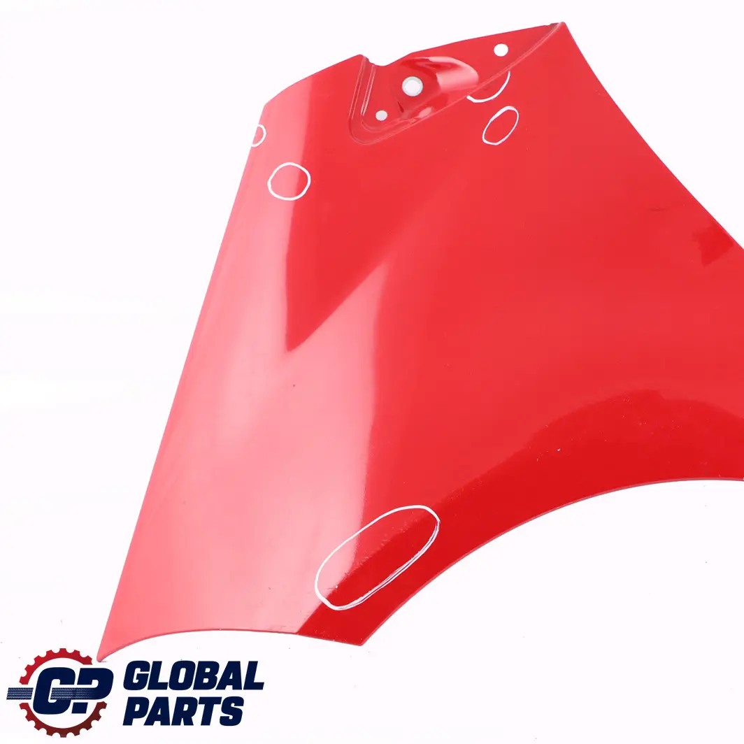  Mercedes-Benz A W169 Front Left N/S Side Panel Wing Fender Jupiter Red - 589 - SKU A1698810101-JUR - Part number A1698810101